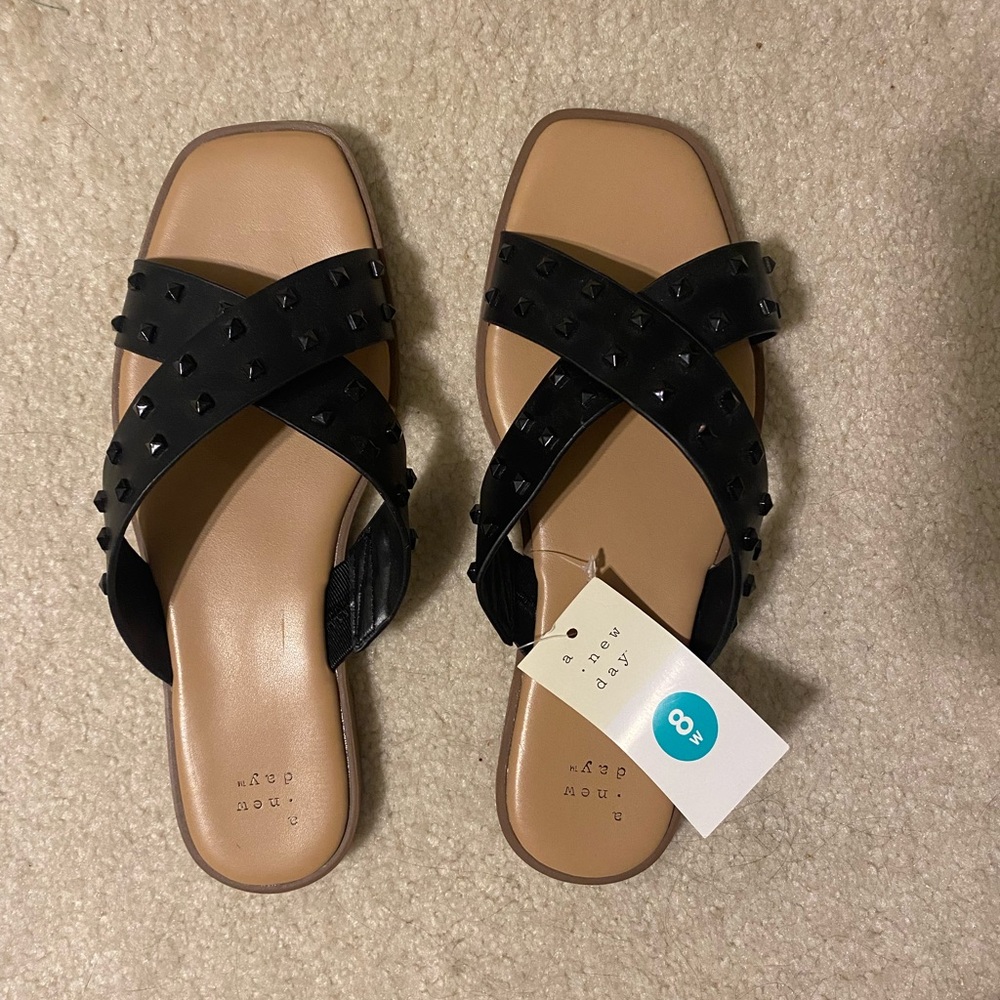 A New Day stud detailed sandals